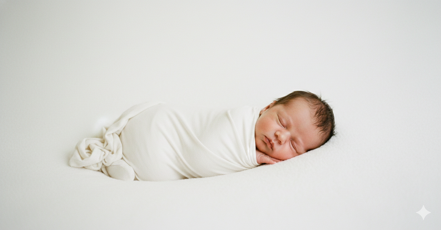 After - Newborn Studio style